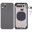 Back Housing Cover with Appearance Imitation of iP13 Pro for iPhone 11(Black) - Back Cover by PMC TechLife | Online Shopping South Africa | PMC TechLife
