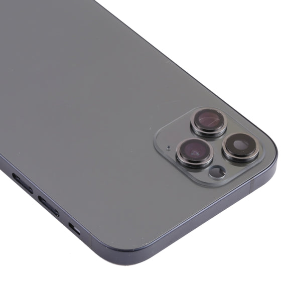 Back Housing Cover with Appearance Imitation of iP13 Pro for iPhone 11(Black)