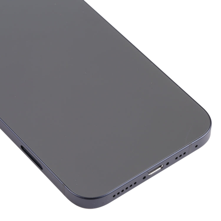 Back Housing Cover with Appearance Imitation of iP13 Pro for iPhone 11(Black)