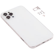 Back Housing Cover with Appearance Imitation of iP13 Pro for iPhone 11(White)