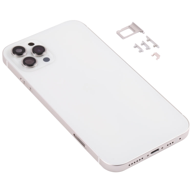 Back Housing Cover with Appearance Imitation of iP13 Pro for iPhone 11(White)