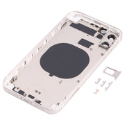 Back Housing Cover with Appearance Imitation of iP13 Pro for iPhone 11(White)