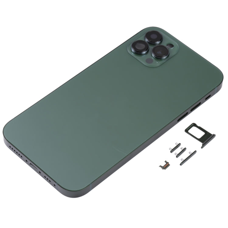 Frosted Frame Back Housing Cover with Appearance Imitation of iP13 Pro for iPhone 11(Green) - Back Cover by PMC TechLife | Online Shopping South Africa | PMC TechLife