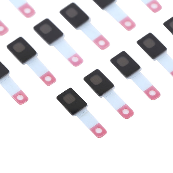 100 PCS Microphone Back Sticker for iPhone 12/12 Pro