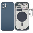 Back Housing Cover with SIM Card Tray & Side  Keys & Camera Lens for iPhone 12 Pro(Blue) - Back Cover by PMC TechLife | Online Shopping South Africa | PMC TechLife