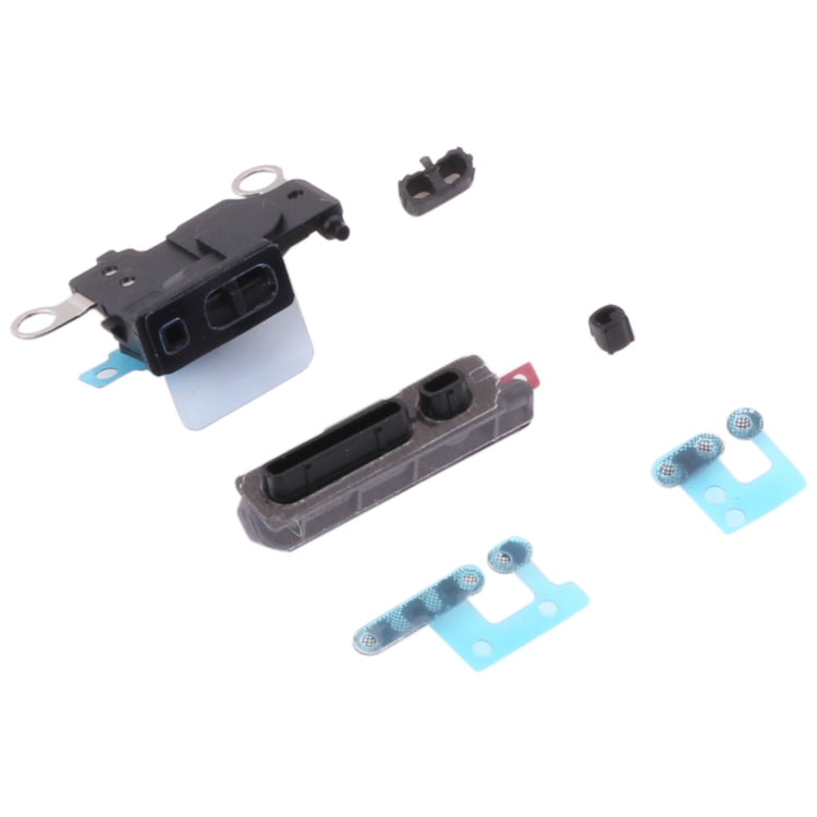 10 PCS Speaker Dustproof Mesh with Frame for iPhone 12(Black)