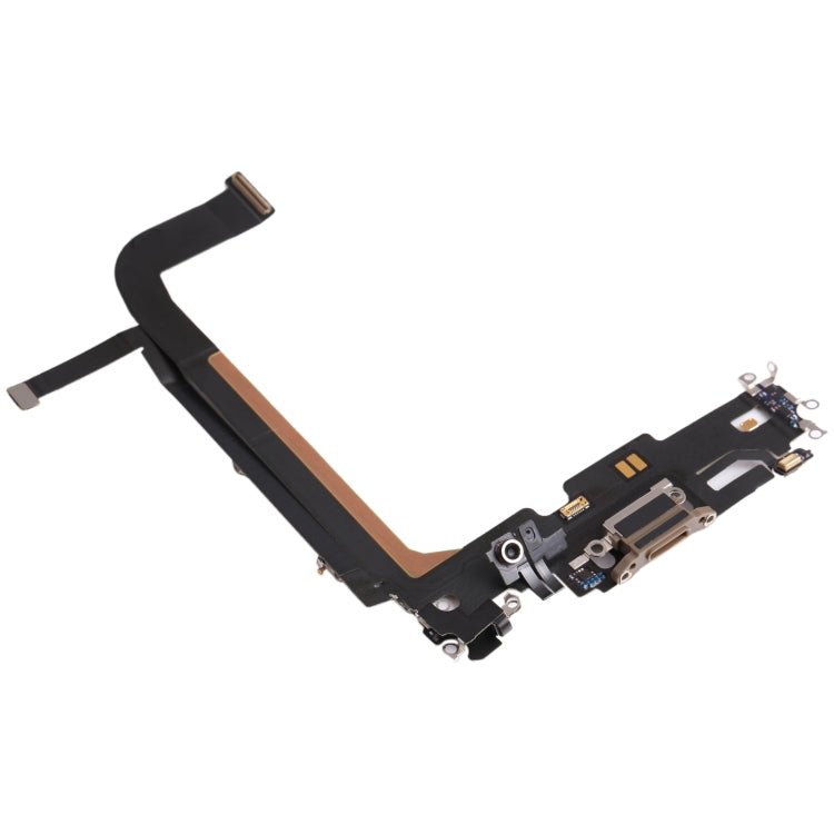 Original Charging Port Flex Cable for iPhone 13 Pro Max(Gold) - Flex Cable by PMC TechLife | Online Shopping South Africa | PMC TechLife