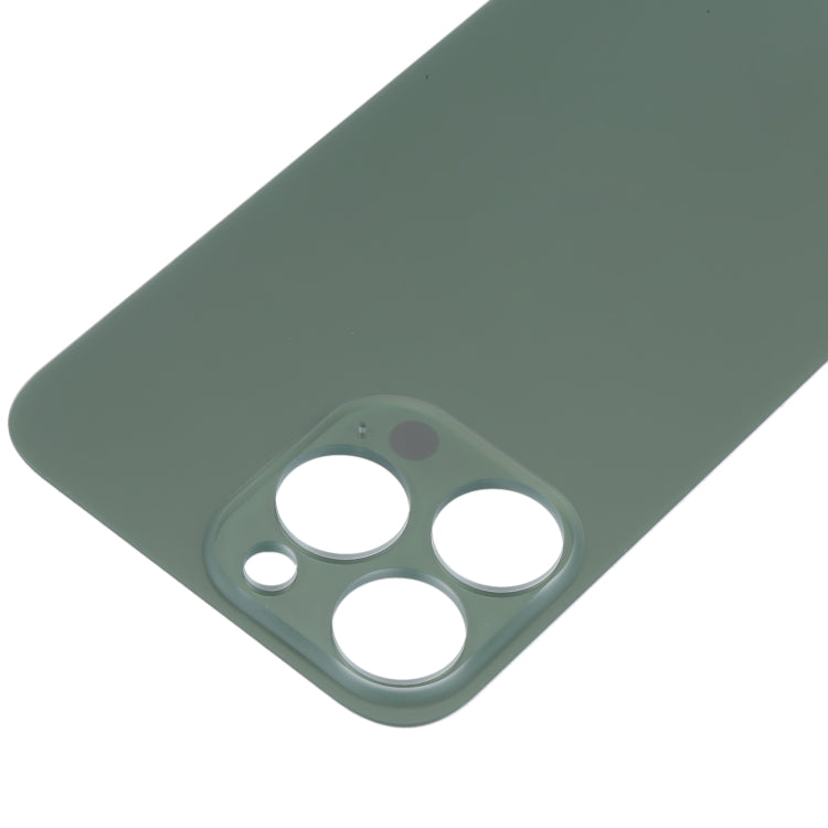 Easy Replacement Big Camera Hole Glass Back Battery Cover for iPhone 13 Pro(Green) - free shipping - PMC TechLife - Order now!