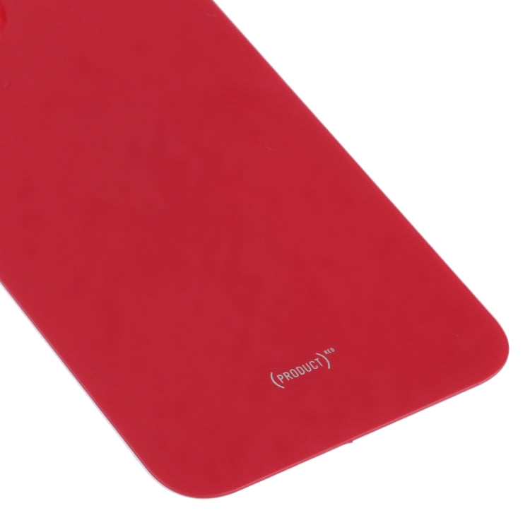 Easy Replacement Big Camera Hole Glass Back Battery Cover for iPhone 13 mini(Red) - Back Cover by PMC TechLife | Online Shopping South Africa | PMC TechLife | Buy Now Pay Later Mobicred