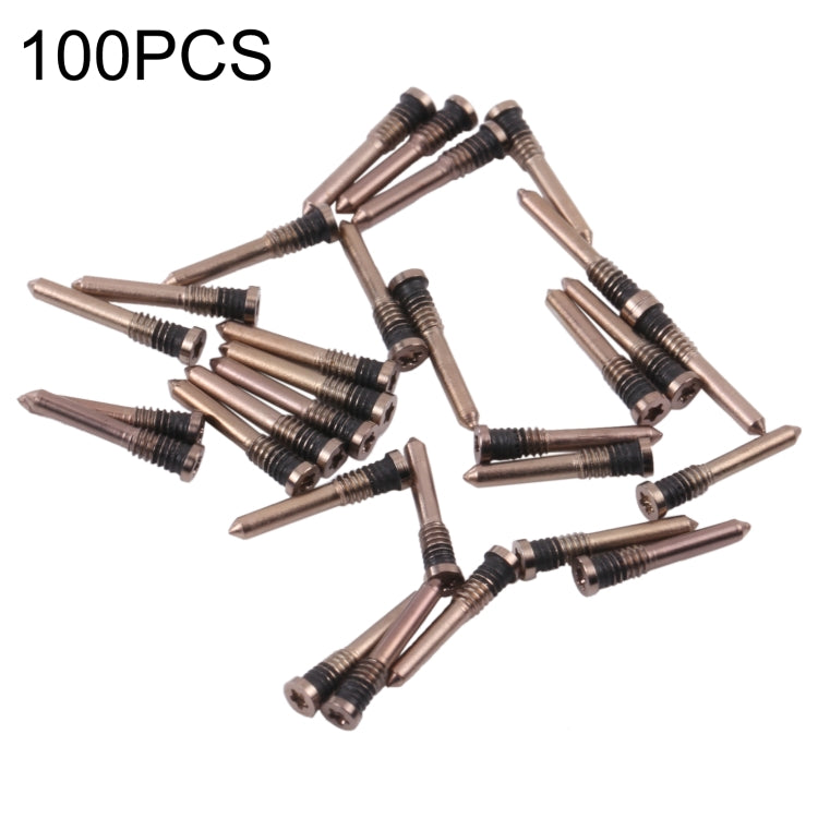 100 PCS Charging Port Screws for iPhone 13 Pro Max (Gold) - Others by PMC TechLife | Online Shopping South Africa | PMC TechLife | Buy Now Pay Later Mobicred