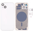 Back Housing Cover with SIM Card Tray & Side  Keys & Camera Lens for iPhone 13(White) - Back Cover by PMC TechLife | Online Shopping South Africa | PMC TechLife | Buy Now Pay Later Mobicred
