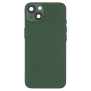 For iPhone 13 Battery Back Cover with Side Keys & Card Tray & Power + Volume Flex Cable & Wireless Charging Module(Green)