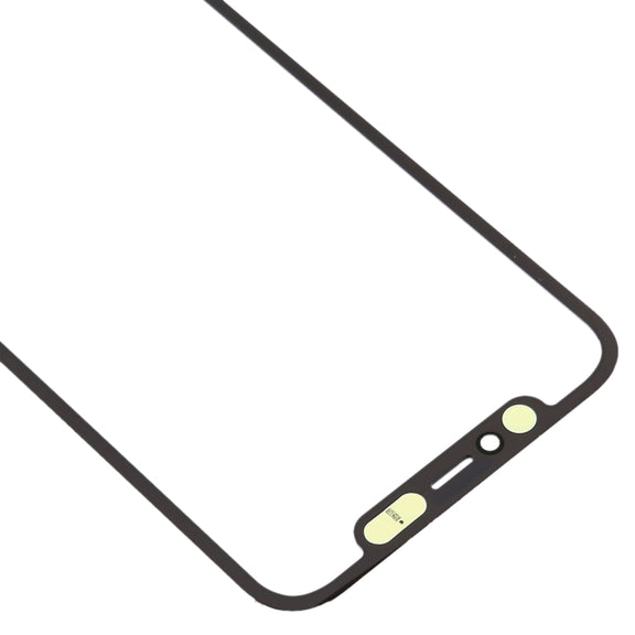 Front Screen Outer Glass Lens + OCA Optically Clear Adhesive for iPhone 11 Pro(Black)