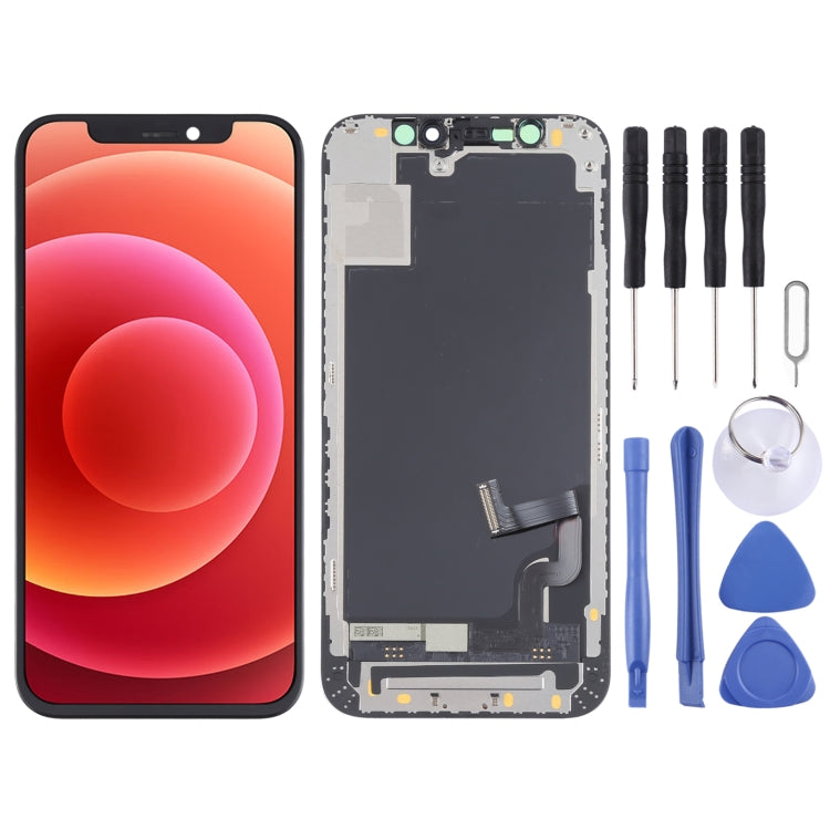 RJ Incell Cof Screen LCD Screen and Digitizer Full Assembly for iPhone 12 Mini - free shipping - PMC TechLife - Order now!