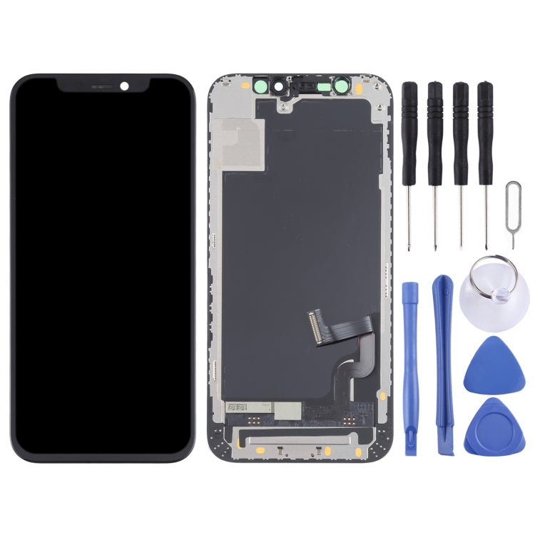 RJ Incell Cof Screen LCD Screen and Digitizer Full Assembly for iPhone 12 Mini - free shipping - PMC TechLife - Order now!