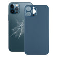 Easy Replacement Big Camera Hole Battery Back Cover for iPhone 12 Pro Max(Blue) - Back Cover by PMC TechLife | Online Shopping South Africa | PMC TechLife