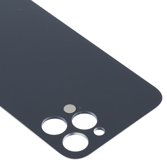 Easy Replacement Big Camera Hole Battery Back Cover for iPhone 12 Pro Max(Blue)