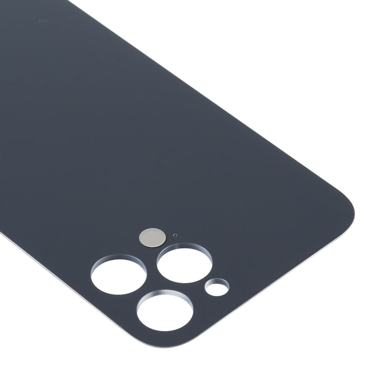 Easy Replacement Big Camera Hole Battery Back Cover for iPhone 12 Pro Max(Blue)