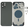 Back Housing Cover with SIM Card Tray & Side keys & Camera Lens for iPhone 12 Pro Max(Black) - Back Cover by PMC TechLife | Online Shopping South Africa | PMC TechLife