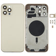 Back Housing Cover with SIM Card Tray & Side keys & Camera Lens for iPhone 12 Pro Max(Gold) - Back Cover by PMC TechLife | Online Shopping South Africa | PMC TechLife