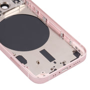 Back Housing Cover with SIM Card Tray & Side  Keys & Camera Lens for iPhone 13 Mini(Gold)