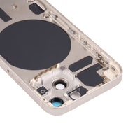 Back Housing Cover with SIM Card Tray & Side  Keys & Camera Lens for iPhone 13 Mini(White)