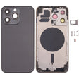Back Housing Cover with SIM Card Tray & Side  Keys & Camera Lens for iPhone 13 Pro(Black) - Back Cover by PMC TechLife | Online Shopping South Africa | PMC TechLife