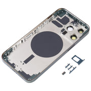 Back Housing Cover with SIM Card Tray & Side  Keys & Camera Lens for iPhone 13 Pro(Green)