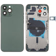 For iPhone 13 Pro Max Battery Back Cover with Side Keys & Card Tray & Power + Volume Flex Cable & Wireless Charging Module(Green) - Back Cover by PMC TechLife | Online Shopping South Africa | PMC TechLife | Buy Now Pay Later Mobicred