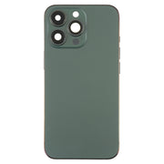 For iPhone 13 Pro Battery Back Cover with Side Keys & Card Tray & Power + Volume Flex Cable & Wireless Charging Module(Green)