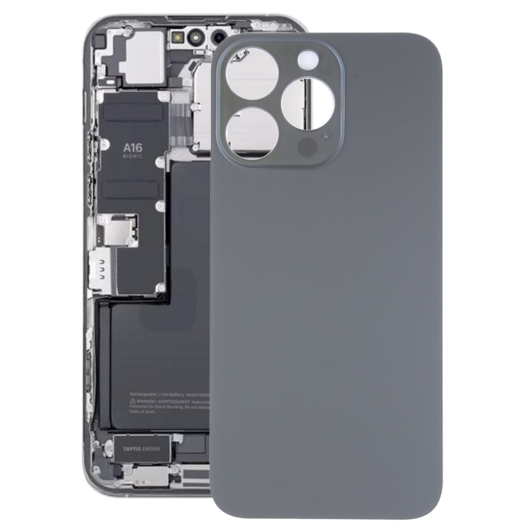 Battery Back Cover for iPhone 14 Pro(Black) - Back Cover by PMC TechLife | Online Shopping South Africa | PMC TechLife | Buy Now Pay Later Mobicred