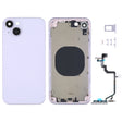 Back Housing Cover with Appearance Imitation of iP14 for iPhone XR(Purple) - Back Cover by PMC TechLife | Online Shopping South Africa | PMC TechLife | Buy Now Pay Later Mobicred