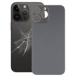 Easy Replacement Big Camera Hole Glass Back Battery Cover for iPhone 14 Pro Max(Black) -  by PMC TechLife | Online Shopping South Africa | PMC TechLife