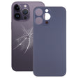 Easy Replacement Big Camera Hole Glass Back Battery Cover for iPhone 14 Pro Max(Purple) - Back Cover by PMC TechLife | Online Shopping South Africa | PMC TechLife | Buy Now Pay Later Mobicred