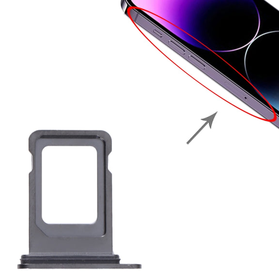 SIM Card Tray for iPhone 14 Pro (Black)