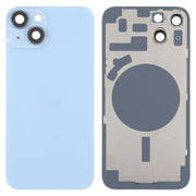 For iPhone 14 Plus Back Housing Cover with Camera Lens(Blue)
