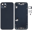 For iPhone 14 Battery Back Cover with Middle Frame / Side Keys(Black) -  by PMC TechLife | Online Shopping South Africa | PMC TechLife