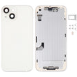 For iPhone 14 Battery Back Cover with Middle Frame / Side Keys(Gold) - Back Cover by PMC TechLife | Online Shopping South Africa | PMC TechLife | Buy Now Pay Later Mobicred