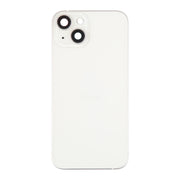For iPhone 14 Battery Back Cover with Middle Frame / Side Keys(Gold)