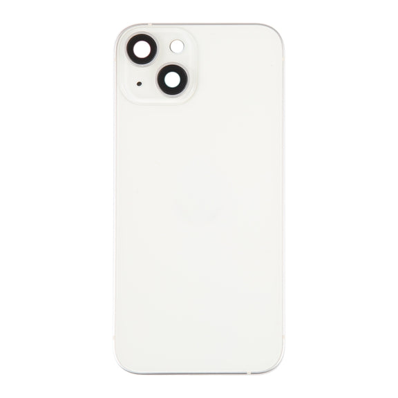 For iPhone 14 Battery Back Cover with Middle Frame / Side Keys(Gold)