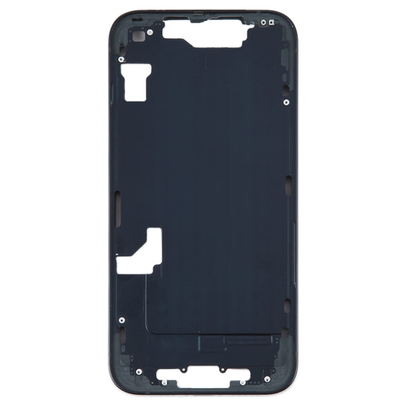 For iPhone 14 Middle Frame with Side Keys (Black)