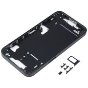 For iPhone 14 Middle Frame with Side Keys (Black)