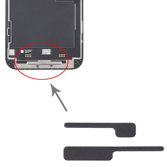 100/Set For iPhone 14 Pro Max LCD Bracket Sponge Foam Pads