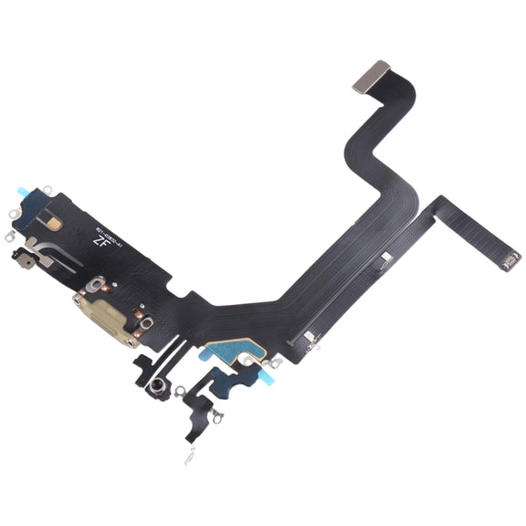 For iPhone 14 Pro Max Charging Port Flex Cable (Gold)