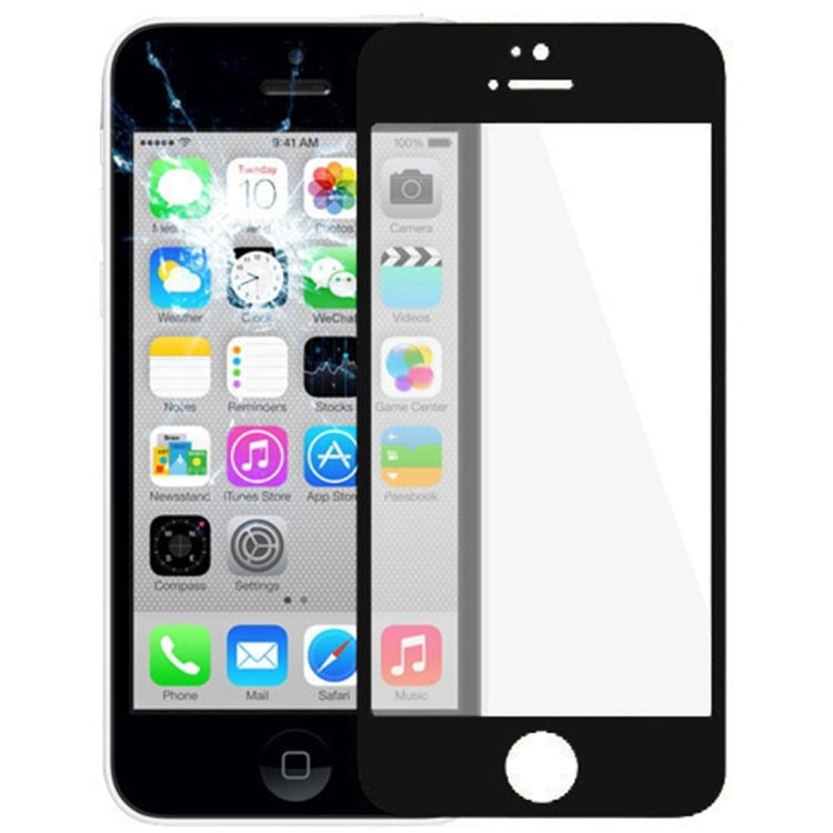 10 PCS for iPhone 5C Front Screen Outer Glass Lens(Black) - free shipping - PMC TechLife - Order now!