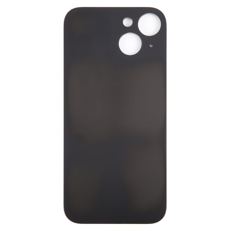 For iPhone 15 Glass Battery Back Cover(Black) -  by PMC TechLife | Online Shopping South Africa | PMC TechLife