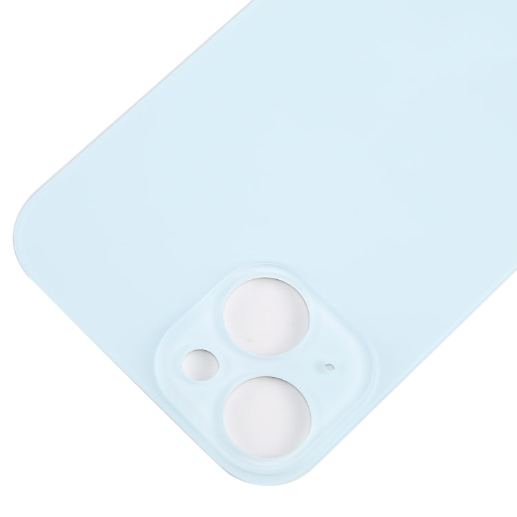 For iPhone 15 Glass Battery Back Cover(Blue) -  by PMC TechLife | Online Shopping South Africa | PMC TechLife