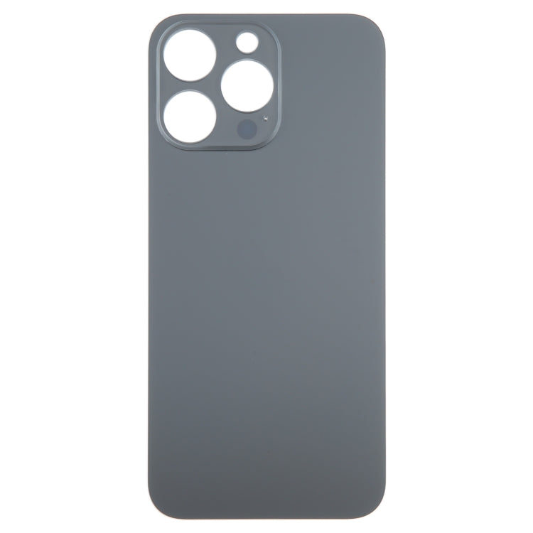 For iPhone 15 Pro Glass Battery Back Cover(Black) - free shipping - PMC TechLife - Order now!