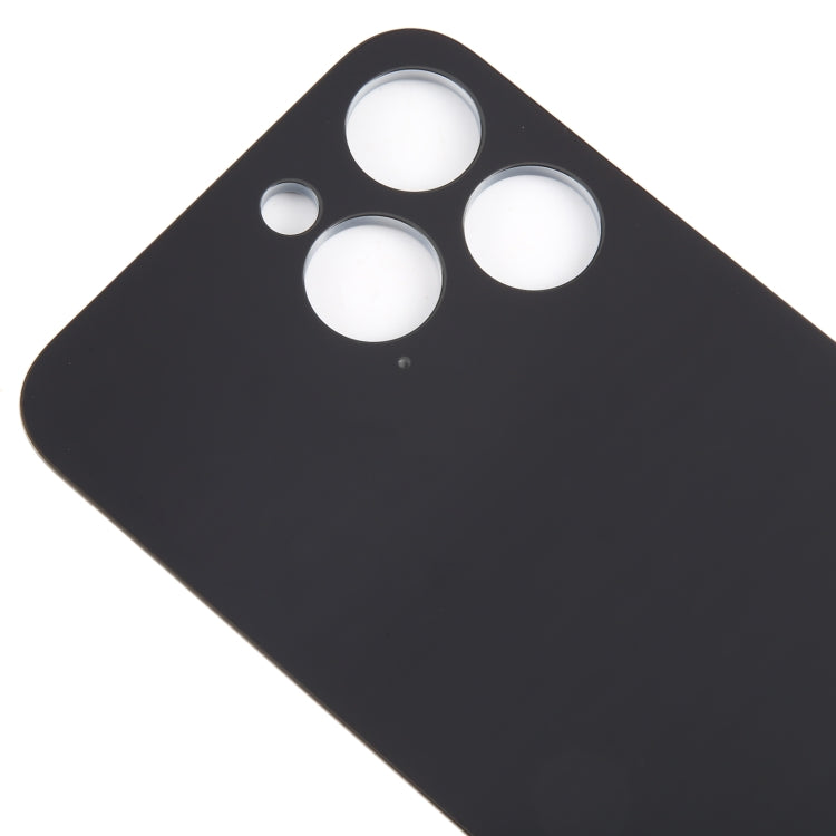 For iPhone 15 Pro Glass Battery Back Cover(Black) - free shipping - PMC TechLife - Order now!