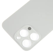 For iPhone 15 Pro Glass Battery Back Cover(Titanium)